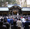 諏訪大社の参拝